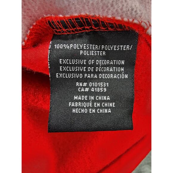 Mad Engine Where's The Mistletoe Holiday Sweatshirt Size XXL Red White Christmas - Picture 6 of 10